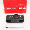 Leica M4 chrome camera (1968-69) with Leica box, instruction manual, body cap Mint/Like new condition! SOLD