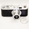 Leica Standard (E)1937 camera set sold W/Leica 50mm Elmar collapsible lens, Ex+/++