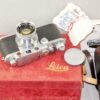Leica IIIf RD. E.L.C 1952 camera with Leica 50/2 Radioactive Summicron lens,box,case,cards,cap,RF filter,manual,film cartige Mint/- RARE and beautiful. SOLD