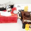 Leica IIIf RD. E.L.C 1952 camera with Leica 50/2 Radioactive Summicron lens,box,case,cards,cap,RF filter,manual,film cartige Mint/- RARE and beautiful. SOLD