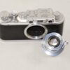 Leica II Model D Chrome Camera (1937-38) Sold with Leica 50/3,5 Elmar sm lens (1939) Ex++ / Free shipping.