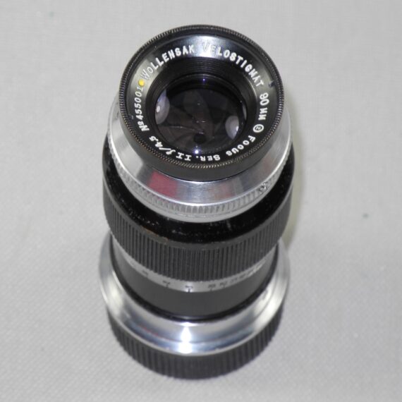 Leica -Wollensak 90/4,5 Velostigmat Ser. II  lens Made in U.S.A with E.Leitz New York logo lens Nr.455001 Ex++ / Possibly #1 lens in production.