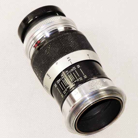 Leica -Wollensak 90/4,5 Velostigmat Ser. II  lens Made in U.S.A with E.Leitz New York logo lens Nr.455001 Ex++ / Possibly #1 lens in production.