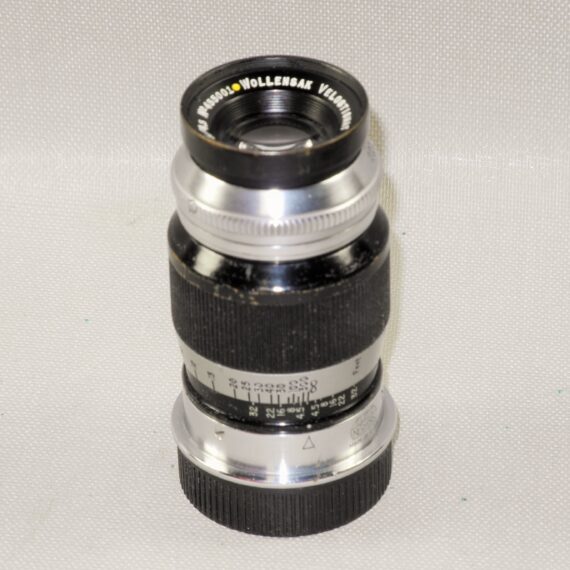 Leica -Wollensak 90/4,5 Velostigmat Ser. II  lens Made in U.S.A with E.Leitz New York logo lens Nr.455001 Ex++ / Possibly #1 lens in production.