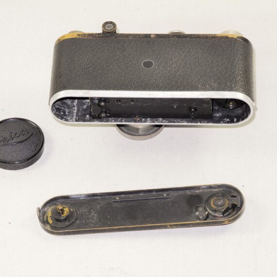 LEICA I MODEL A MUSHROOM DIAL BLACK PAINT 4 DIGIT (1928) CAMERA With 50MM ELMAR lens, fully overhauled Ex+ / Call or Email for more info