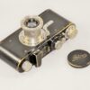 LEICA I MODEL A MUSHROOM DIAL BLACK PAINT (1928) CAMERA With 50MM ELMAR lens, fully overhauled Ex+ /Free shipping