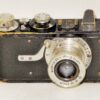 LEICA I MODEL A MUSHROOM DIAL BLACK PAINT (1928) CAMERA With 50MM ELMAR lens, fully overhauled Ex+ /Free shipping