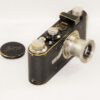 LEICA I MODEL A MUSHROOM DIAL BLACK PAINT (1928) CAMERA With 50MM ELMAR lens, fully overhauled Ex+ /Free shipping