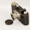 LEICA I MODEL A MUSHROOM DIAL BLACK PAINT (1928) CAMERA With 50MM ELMAR lens, fully overhauled Ex+ /Free shipping