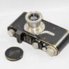 LEICA I MODEL A MUSHROOM DIAL BLACK PAINT (1928) CAMERA With 50MM ELMAR lens, fully overhauled Ex+ /Free shipping
