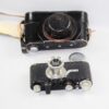 LEICA I MODEL A MUSHROOM DIAL BLACK PAINT (1930) CAMERA W/50mm Elmar lens, recently overhauled Ex+ / SOLD
