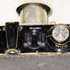 LEICA I MODEL A MUSHROOM DIAL BLACK PAINT (1930) CAMERA W/50mm Elmar lens, recently overhauled Ex+ / SOLD