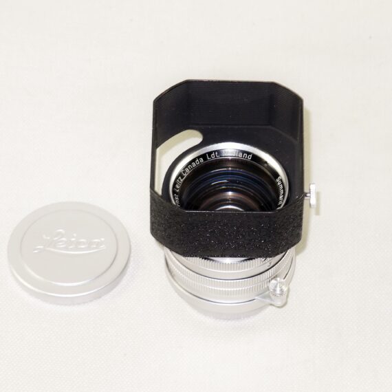 Leica 50/1,5 Summarit "Midland" (SM) Rare lens with cap and hood, Just CLA Mint- /SOLD