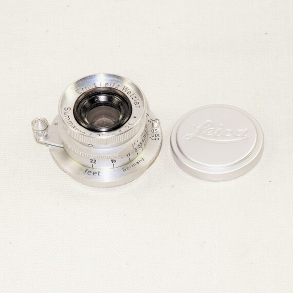 Leica 35/3,5 Summaron Screw-Mount lens Just CLA'd with Leica metal caps Ex++ / Free Shipping / In stock