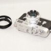Leica M2 Chrome Mint- camera with Zeiss 35/2.8 Biogon-C ZM chrome LN- lens with hood, Leica MR meter Mint- nice set / SOLD