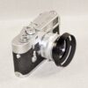 Leica M2 Chrome Mint- camera with Zeiss 35/2.8 Biogon-C ZM chrome LN- lens with hood, Leica MR meter Mint- nice set / SOLD