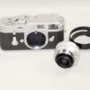 Leica M2 Chrome Mint- camera with Zeiss 35/2.8 Biogon-C ZM chrome LN- lens with hood, Leica MR meter Mint- nice set / SOLD