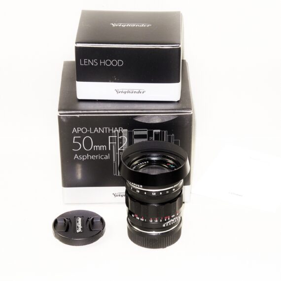 Voightlander 50mm f2 Apo Lanthar Aspherical M lens with box