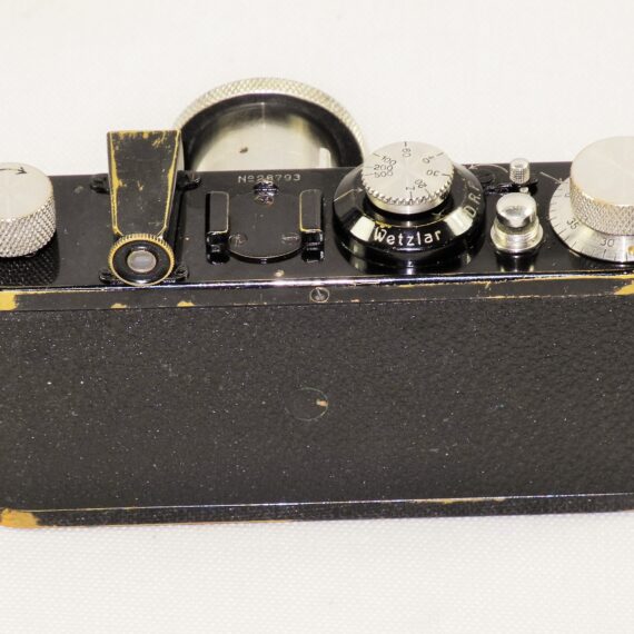 Leica I (A) black (1929-30) close focus camera Ex+ / Free shipping (USA)