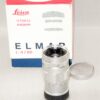 Leica 90/4 Elmar 3 Element SM lens (1962) with box, bubble. Cap Mint/LN- RARE lens / FREE shipping (USA)