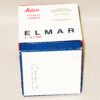 Leica 90/4 Elmar 3 Element SM lens (1962) with box, bubble. Cap Mint/LN- RARE lens / FREE shipping (USA)