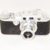 Leica IIIC chrome camera (1946-47) unusual camera with "Red serial number" Nr. 423616 & with Leica 50/3,5 Elmar lens Ex++/ SOLD