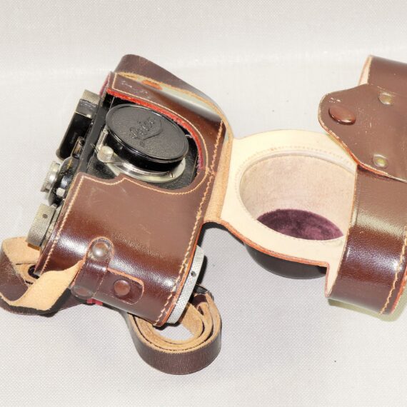 LEICA I MODEL A MUSHROOM DIAL BLACK PAINT 4 DIGIT (1928) CAMERA With 50MM ELMAR lens, fully overhauled Ex+ / Call or Email for more info