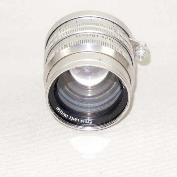 Leica 5cm f1,5 Summarit TAYLOR, TAYLOR & HOBSON Rare lens with Leica II (D) black paint camera Ex+