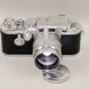 Leica IIIF Self timer chrome camera (1955) with Leica 50/1,5 Summarit chrome SM lens Ex++ set with case, cap both camera and lens just overhauled. FREE Shipping (USA) /SOLD