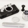 Leica IIIF Self timer chrome camera (1955) with Leica 50/1,5 Summarit chrome SM lens Ex++ set with case, cap both camera and lens just overhauled. FREE Shipping (USA) /SOLD