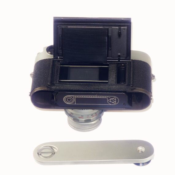 Leica M2-R camera with Leica 50/2 Summicron Dual Range Circa 1969 Set, with case,caps,eyes,filter Ex++/M- /SOLD