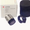Leica 35mm f/1.4 ASPH. SUMMILUX-M chrome lens E46,cat #11883 Sold with Original Box, Leica hood Lens case, caps Mint- lens / SOLD