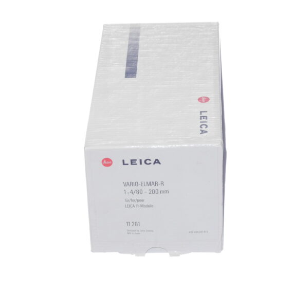 Leica 80-200mm f4.0 Rom (E60) lens Cat #11281 Sold with Leica E60 Uva filter, Leica box, Leica case, Leica caps Mint/- / On Hold