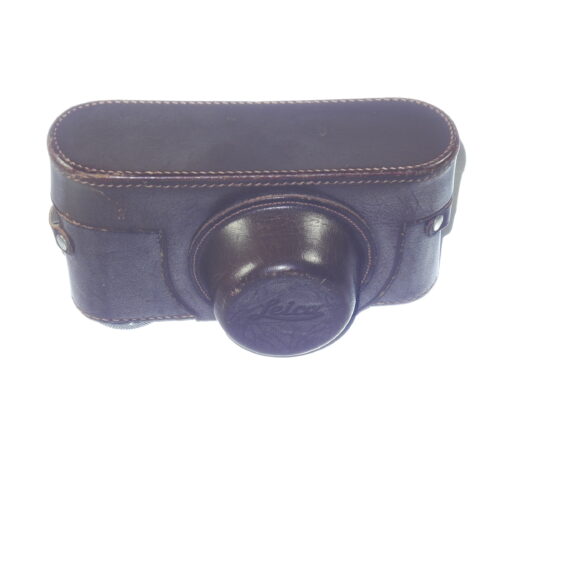 LEICA I MODEL A BLACK PAINT CAMERA With 50MM ELMAR lens, fully overhauled with Leica case & cap Ex+ / ON HOLD