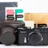 Nikon SP black limited-edition camera set with W-Nikkor.C 35mm F1.8 NEW,Two sets w/consecutive serial numbers NEW / RARE / SOLD