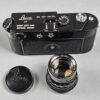 Leica M4-MOT Black Paint Camera Sold with black paint Leica 50/2 Summicron  lens, Nice RARE vintage Set with case (recently  Cla'd )