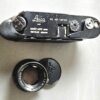 Leica M4-MOT Black Paint Camera Sold with black paint Leica 50/2 Summicron  lens, Nice RARE vintage Set with case (recently  Cla'd )