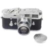 Leica M2 chrome camera with Leica 50/2 Summicron Collapsible lens Ex+/++ / Free Shipping