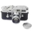 Leica M2 chrome camera with Leica 50/2 Summicron Collapsible lens Ex+/++ / Free Shipping