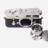 Leica M2 chrome camera with Leica 50/2 Summicron Collapsible lens Ex+/++ / Free Shipping