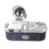 Leica M2 chrome camera with Leica 50/2 Summicron Collapsible lens Ex+/++ / Free Shipping
