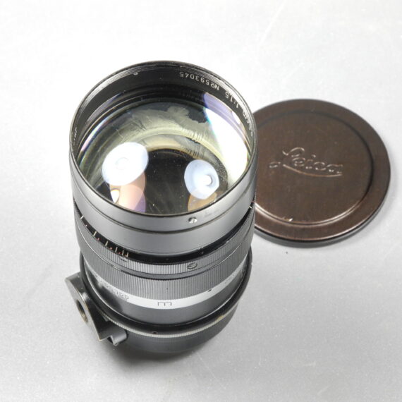 Leica 85/1,5 Summarex black Screw-Mount RARE  lens, / Call or email for more info.