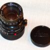 Leica 50/2 Summicron in Black paint, brass mount lens (Circa 1956) Rare Lens Ex+