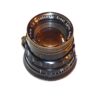 Leica 50/2 Summicron in Black paint, brass mount lens (Circa 1956) Rare Lens Ex+