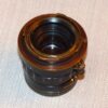 Leica 50/2 Summicron in Black paint, brass mount lens (Circa 1956) Rare Lens Ex+