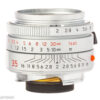 Leica 35/2 Summicron-M ASPH. Chrome with Leica hood,caps,leather lens case, Mint- / Free Shipping