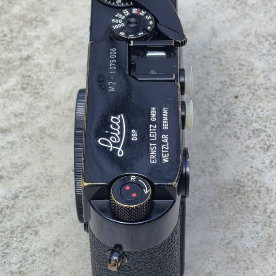 Leica M2 black paint original camera circa 1963, (CLA'd) Ex+/Ex++ original vintage camera