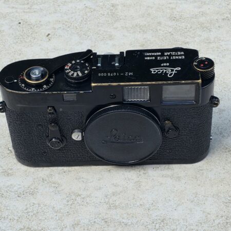 Leica M2 black paint original camera circa 1963, (CLA'd) Ex+/Ex++ original vintage camera