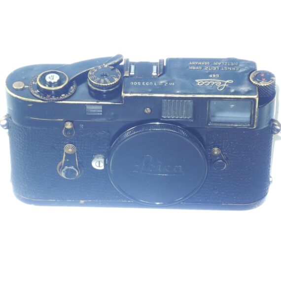 Leica M2 Original Black Paint Finish RARE Camera, Circa 1964 (Just overhauled) Ex/+ / Rare camera / Free shipping .