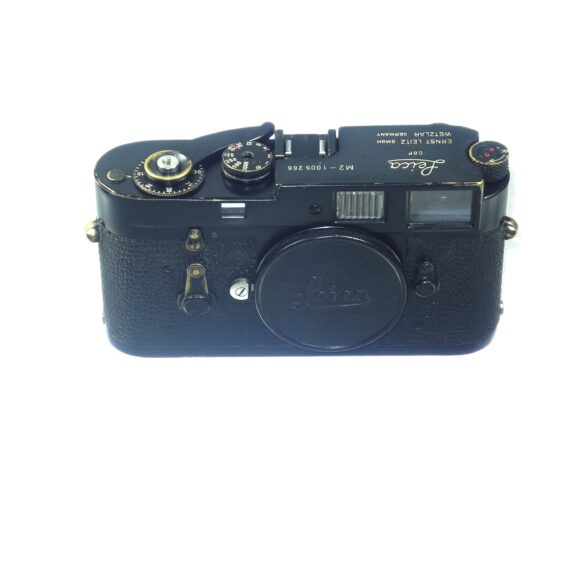 Leica M2 black paint original camera circa 1960, (Just CLA'd) Rare original camera Ex+